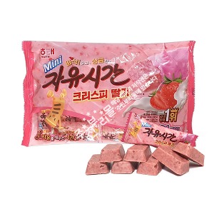 해태 미니자유시간 크리스피 딸기(250g)